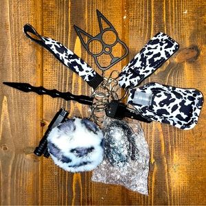 Self-defense, 10 pieces keychain